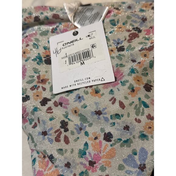 O’Neill Maggie Ditsy Flamenco Bikini Bottom M NWT - Picture 2 of 2